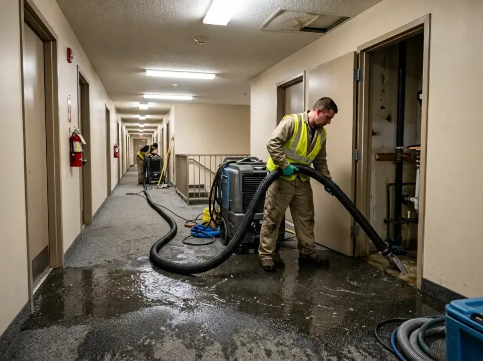 multi-unit-apartment-hallway-f-005 — frequently asked questions, Emergency Burst Pipe Water Extraction & Removal in Mount Gi…